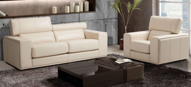 Fauteuil Maggy Urban Chic en tissu blanc Jaymar®-2