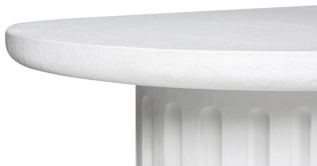 Moe's Home Collection Eris White Concrete Outdoor Dining Table-2