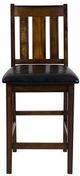Mazin Furniture Delmar 5 Piece Espresso Counter Height Table Set-1