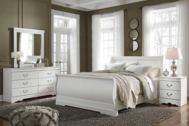 Signature Design by Ashley® Anarasia White Dresser and Mirror-3