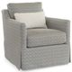 Century® Home Elegance Allison Skirted Swivel Chair-0