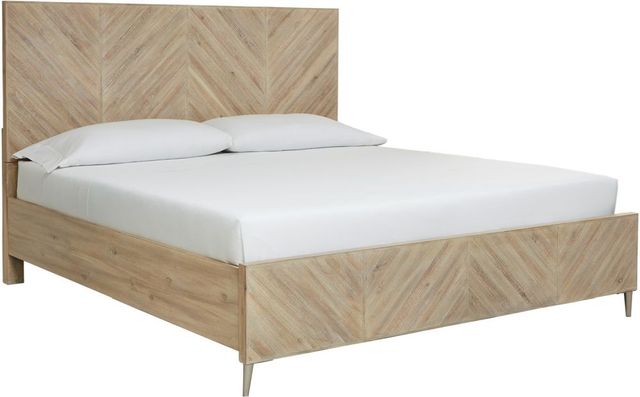 aspenhome® Maddox Biscotti Queen Panel Bed-0