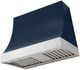AGA Marquee 36" Indigo Wall Mounted Range Hood with Polished Chrome Trim-0