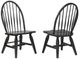 ECI Furniture Ashford Black Bow Back Chair-2