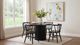 Coaster® Hamlyn 5-Piece Black Round Dining Table Set-1