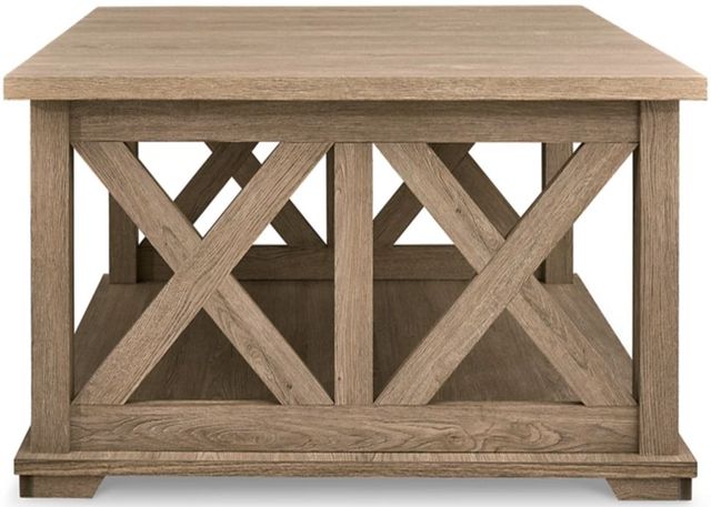 Signature Design by Ashley® Elmferd Light Brown Coffee Table-2