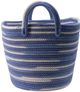 A & B Home Set of 2 Blue/White Baskets-2
