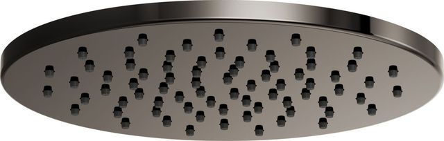 Brizo Essential™ Brilliance® Black Onyx 12" Linear Round Single-Function Raincan Shower Head-0