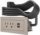Chief® radiant® Nickel Furniture Power Center-0