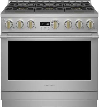 Monogram® Statement Collection 36" Stainless Steel Pro Style Natural Gas Range with 6 Burners