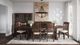 Jofran Inc. Bakersfield Brown Dining Hutch with Light-1