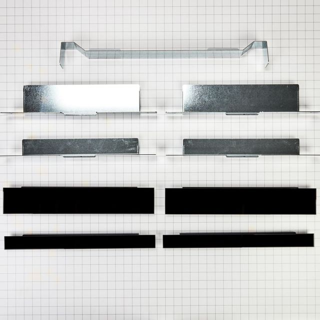 Whirlpool® Black/Noir Wall Oven/Microwave/Coffee Machine Trim Installation Kit-2