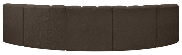 Meridian Furniture Arc 5-Piece Brown Sectional-3
