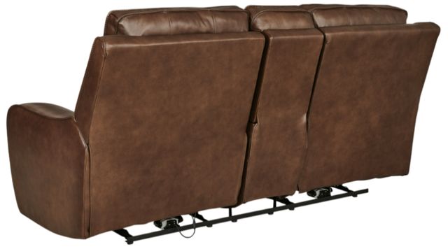 Signature Design by Ashley® Silverbrooke Canyon Power Reclining Loveseat with Console and Adjustable Headrest-3