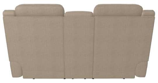 La-Z-Boy® Joel Sand Power Reclining Loveseat with Console and Headrest-3