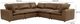TOV Furniture Cali 5-Piece Brown Modular Sectional-2