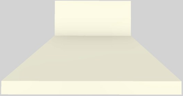 Vent-A-Hood® 54" Biscuit Euro-Style Wall Mounted Range Hood-0