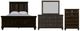New Classic® Home Furnishings Sevilla 4-Piece Walnut Queen Bedroom Set with Chest-0
