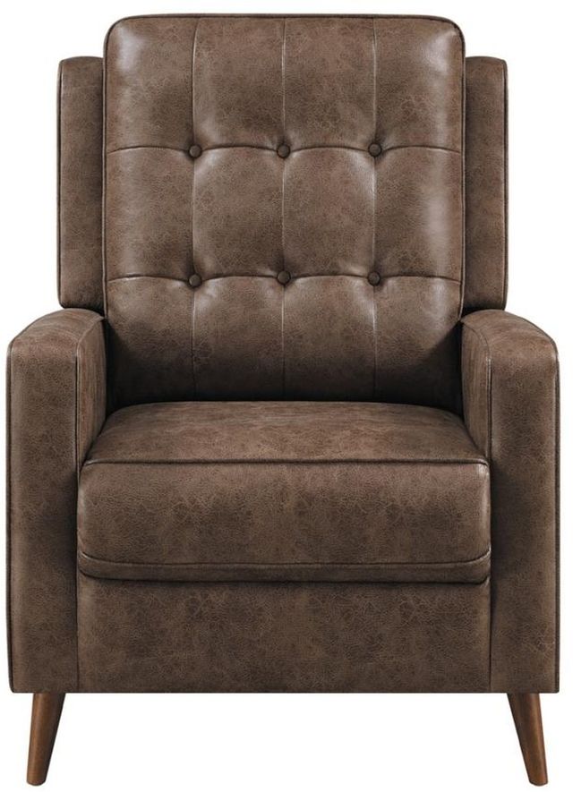 Coaster® Upholstered Tufted Push Back Recliner-1