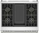 Thor Kitchen® X Series 36" Stainless Steel Freestanding Pro Style Dual Fuel LP Gas Range-5