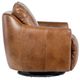 Hooker® Furniture CC Beau Pecan Power Swivel Recliner with Power Footrest-3