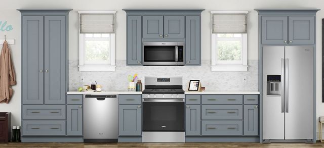 Whirlpool® 30" Stainless Steel Freestanding Gas Range-3