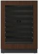U-Line® Seamless Collection 24" 5.1 Cu. Ft. Panel Ready Wine Refrigerator with Glass Door-0