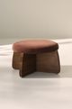 Rowe® Customizable Nova Round Cocktail Ottoman-1