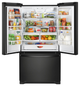 Whirlpool® 36 in. 20 Cu. Ft. Wide Counter Depth French Door Refrigerator-Black-2