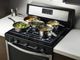 Whirlpool® 30" Black on Stainless Steel Free Standing Gas Range-2