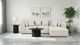 Coaster® Amara 2-Piece Ivory L-Shaped Sectional Sofa-1