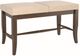 Canadel® Canadel Cognac Washed Upholstered Bench-0