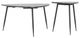 Zuo Modern Normandy Set of 2 Gray Accent Tables with Black Metal Legs -2