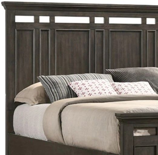 Intercon Hawthorne Burnished Clay Queen Standard Panel Bed-2