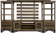 International Furniture© Loft Brown Pier for Wall Unit-3