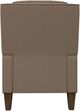Best® Home Furnishings Customizable Pauley 1 Leather Manual High Leg Recliner with Dark Walnut Legs-3