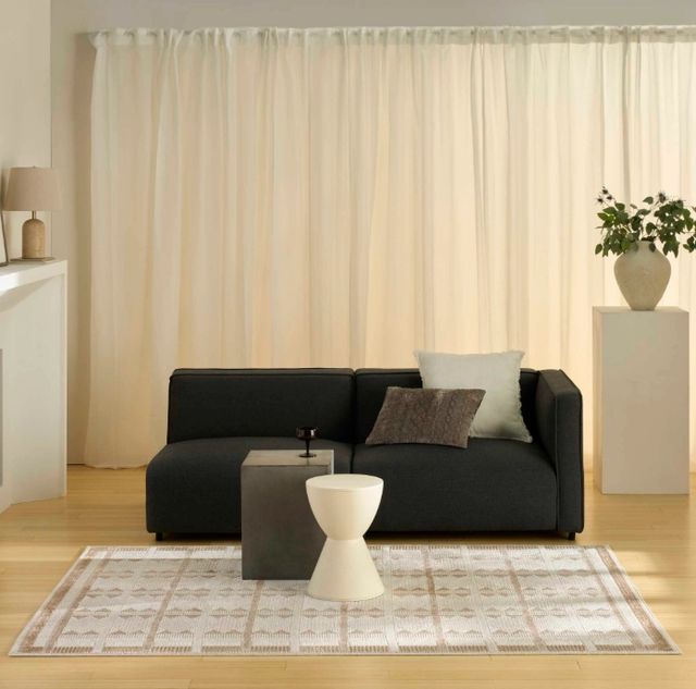 Nourison Home™ Nordic NRC06 Taupe 5'x7' Style 1 Area Rug-4
