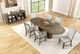 Furniture of America® Clements 2-Piece Gray/Oak Dining Chair Set-1