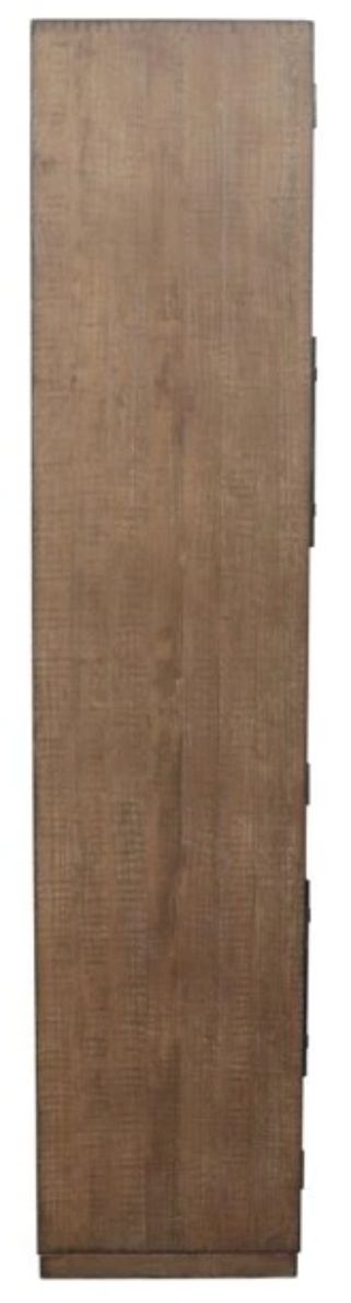 Nest Home Collections Madison Antique Natural Tall Cabinet-2
