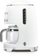 Smeg 50's Style White Countertop Coffee Maker-3