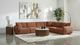 Coaster® Elysia 6-Piece Coral Upholstered Modular Sectional-1