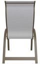 Telescope Casual Aruba Abalone/Beachwood Aluminum/Fabric Outdoor Sling Supreme Stacking Arm Chair-3