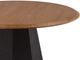 Furniture Classics Maddie Natural Brown Dining Table with Black Base-1