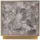Bernhardt Tildon Bernhardt Interiors Smoky Quartz Side Table with Aged Brass Base-3