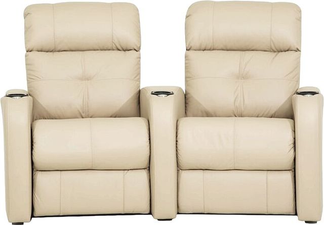 Palliser® Furniture Customizable Audio 2-Piece Power Reclining Home Theater Seating with Wedge Arms-1