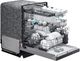 Lave-vaisselle encastré à commandes dissimulées de 24 po Samsung® - Acier inoxydable argent-4