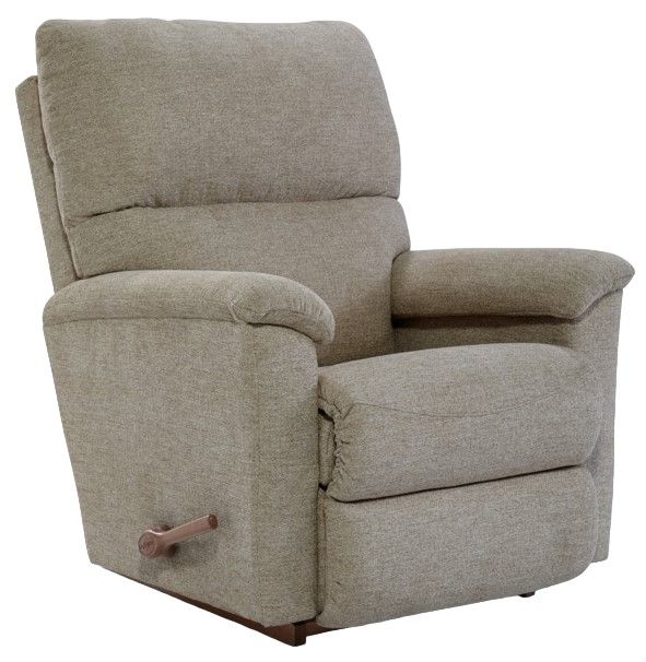 La-Z-Boy® Brooks Muslin Manual Rocking Recliner-0