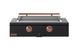 Caliber™ Rockwell Social 42" Matte Black Built-In Natural Gas Outdoor Griddle with Copper Hardware-0