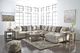 Benchcraft® Ardsley 4-Piece Pewter Right-Arm Facing Sectional and Chaise-3