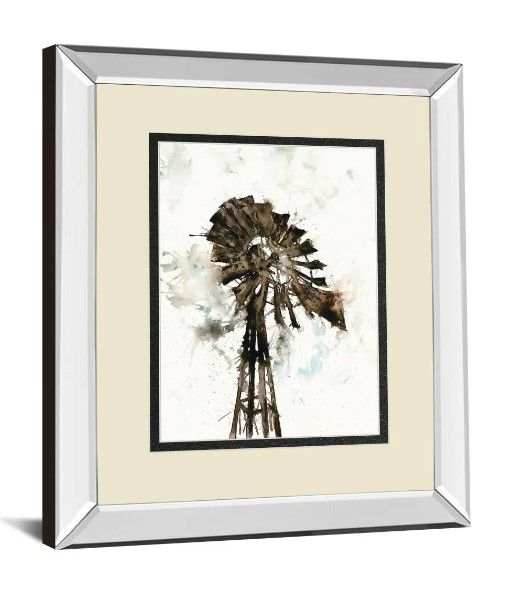 Classy Art Watercolor Windmill by White Ladder Wall Art-1